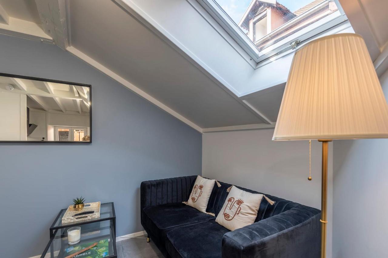 Schöne T2-Wohnung im Herzen der Altstadt von Annecy in der Nähe des Sees Exterior foto